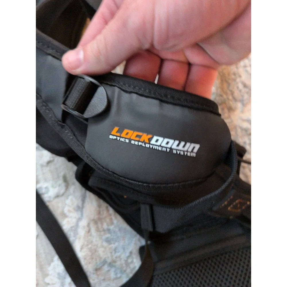 S4 Gear LockDown Binocular Harness System Black and Gray